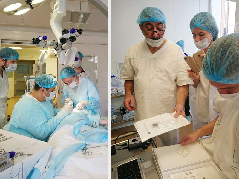 Первые операции по установке систем кохлеарной имплантации Neurelec/Oticon Medical в Екатеринбурге